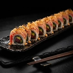 Hamachi truffle signature roll