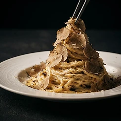 Black truffle pasta