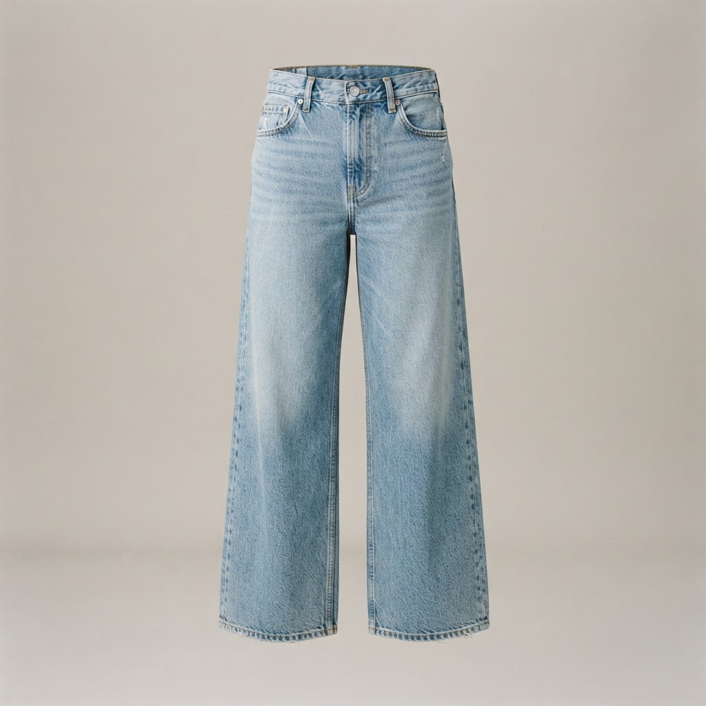 Wide-Leg Denim
