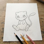 Mew drawing