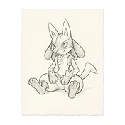Lucario drawing