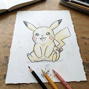 Pikachu drawing