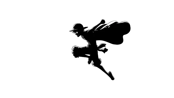 Luffy silhouette