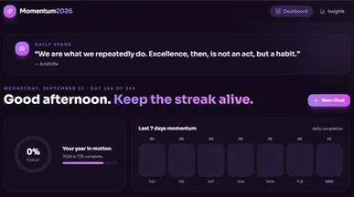Habit Tracker (2026) template preview