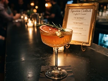 Dirty martini with gourmet olives at a Chicago corporate event — Shake & Gather