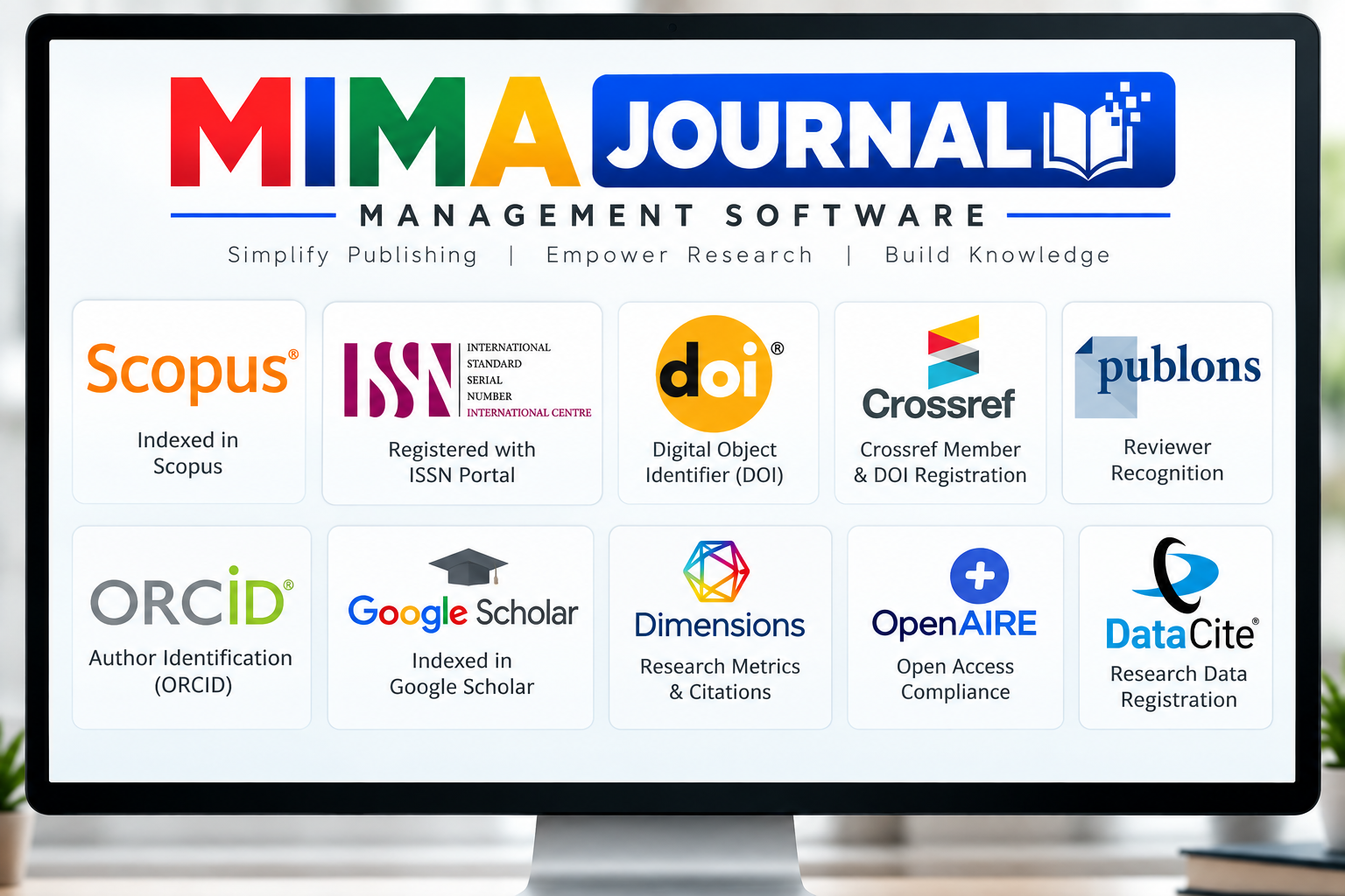 MIMA Journal indexing and accreditation partners