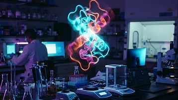 AI Biochemistry Professor