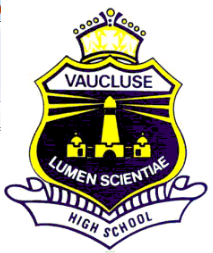 Vaucluse High school NSW, Australia. logo