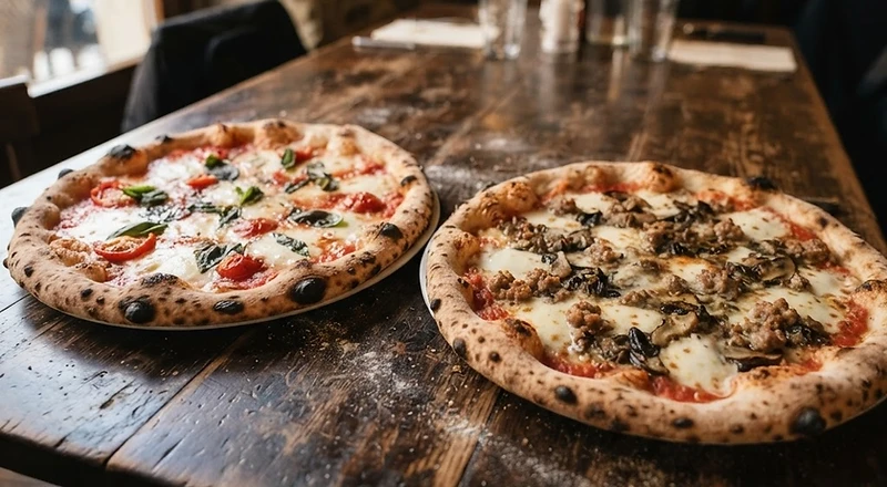 MONDAY PIZZA SPECIAL food photograph, illustrative image