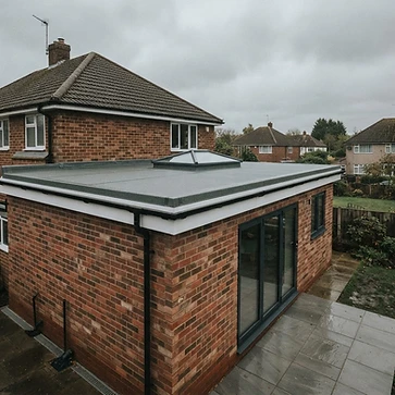 Fibreglass Flat Roof