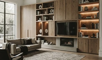 Bespoke Wall Units, Shelving and Panelling