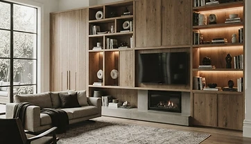 Bespoke Wall Units, Shelving and Panelling