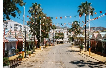 Fuengirola Readies for Feria del Rosario as Autumn Festivities Fill Streets