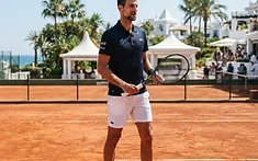 Novak Djokovic Spotted Training on Marbella Clay Ahead of Autumn Tour