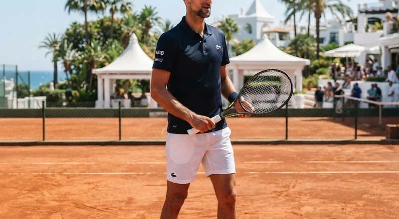Novak Djokovic Spotted Training on Marbella Clay Ahead of Autumn Tour