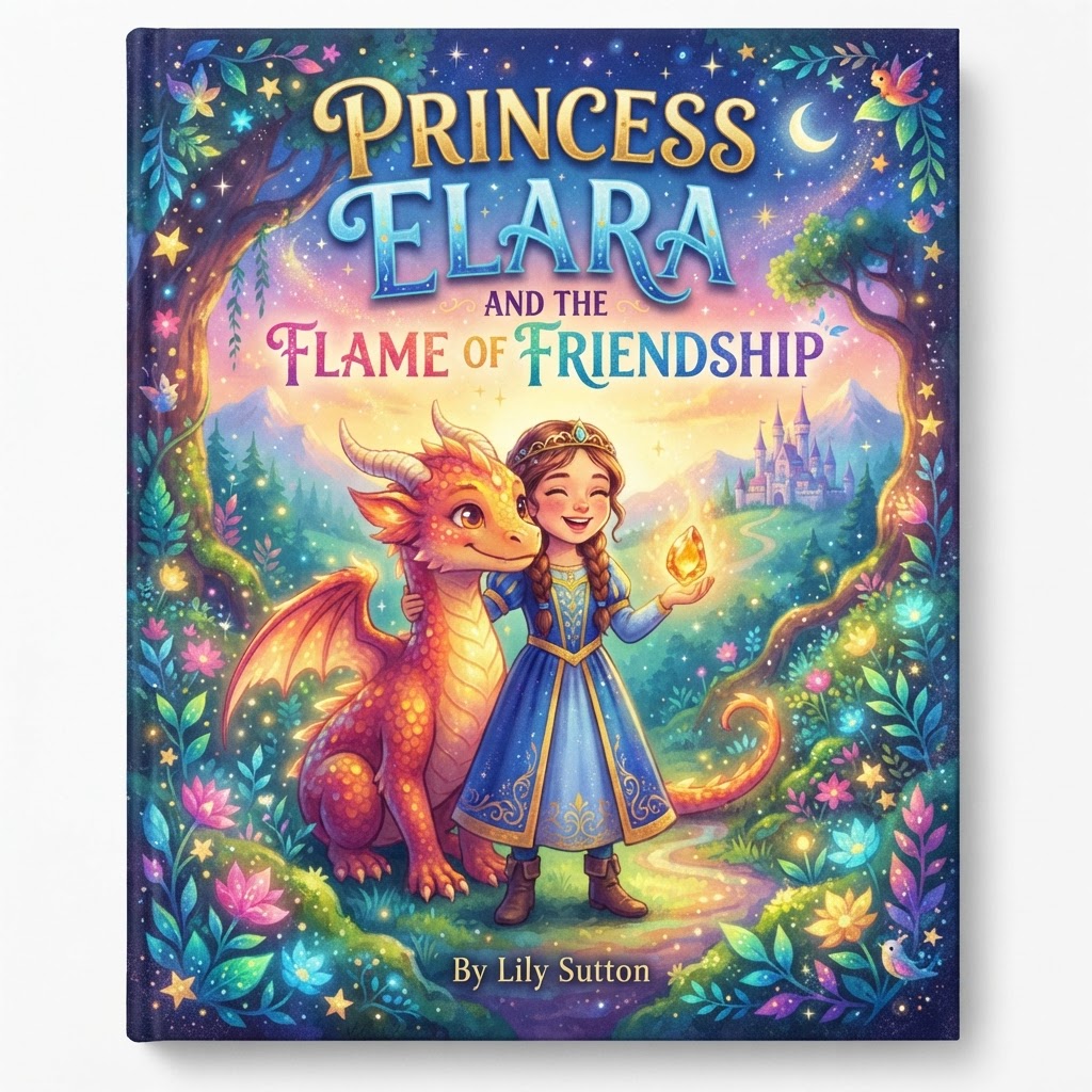 Princess Elara and the Flame of Friendship