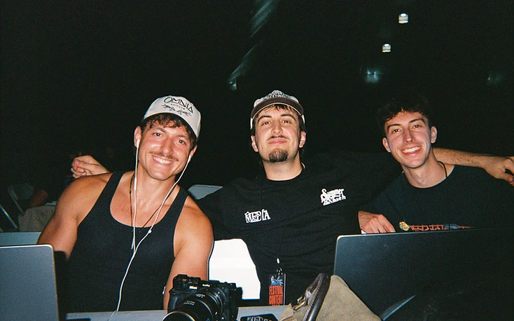 Benjamin Gugick behind the scenes