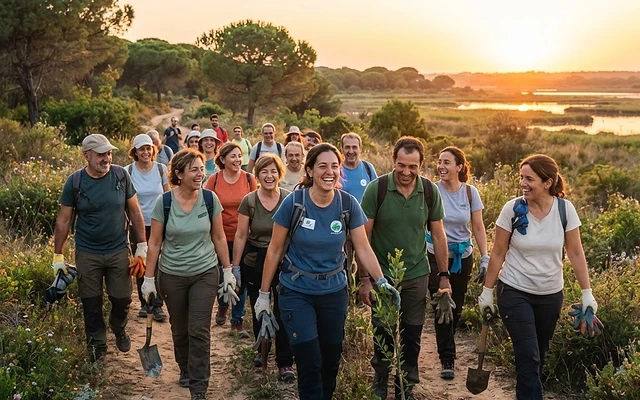 Encuentro de Voluntariado Medioambiental Almonte