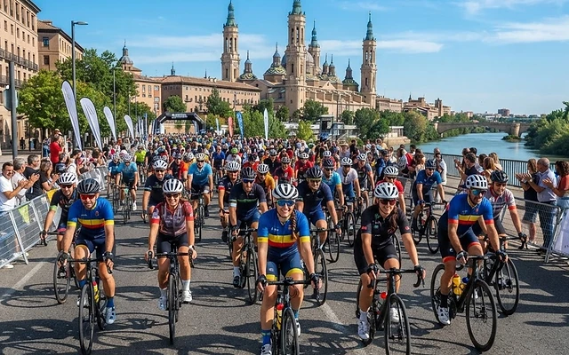 Marcha Cicloturista por Zaragoza