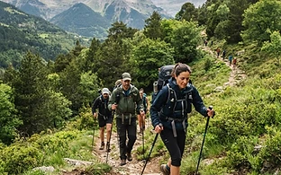 Marcha de Montaña por Huesca