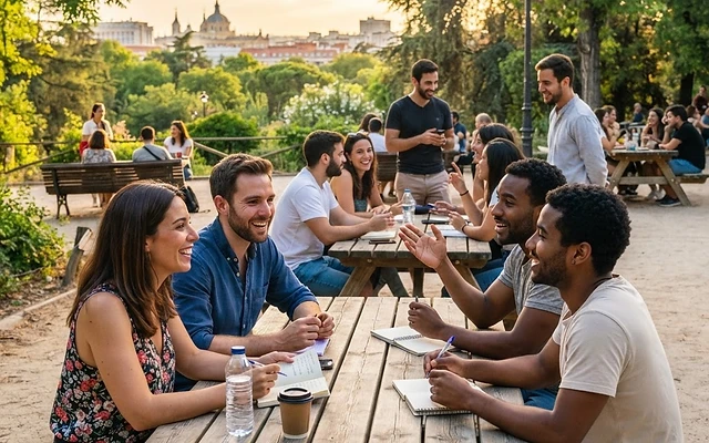 Structured English Spanish Language Exchange