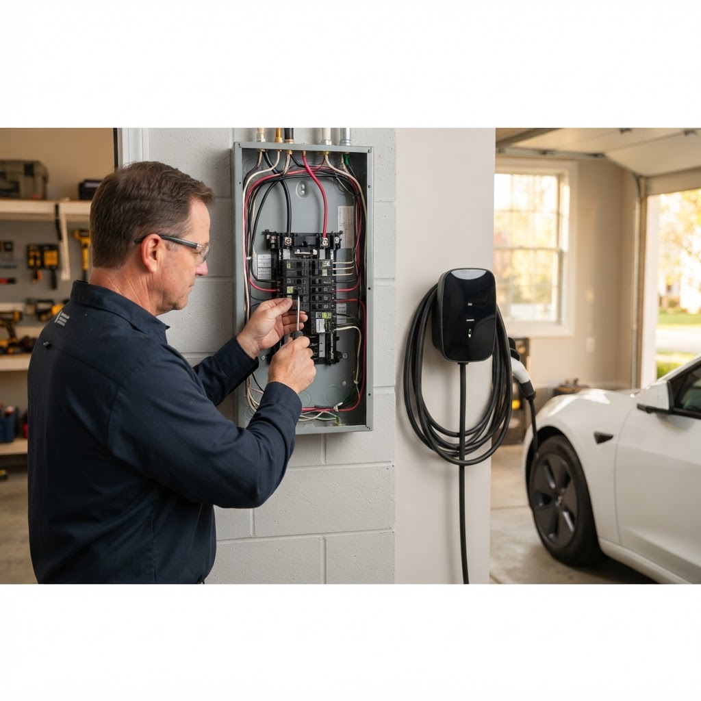 What Size Breaker Do You Need for a Level 2 EV Charger? A Guide for Bergen County Homeowners