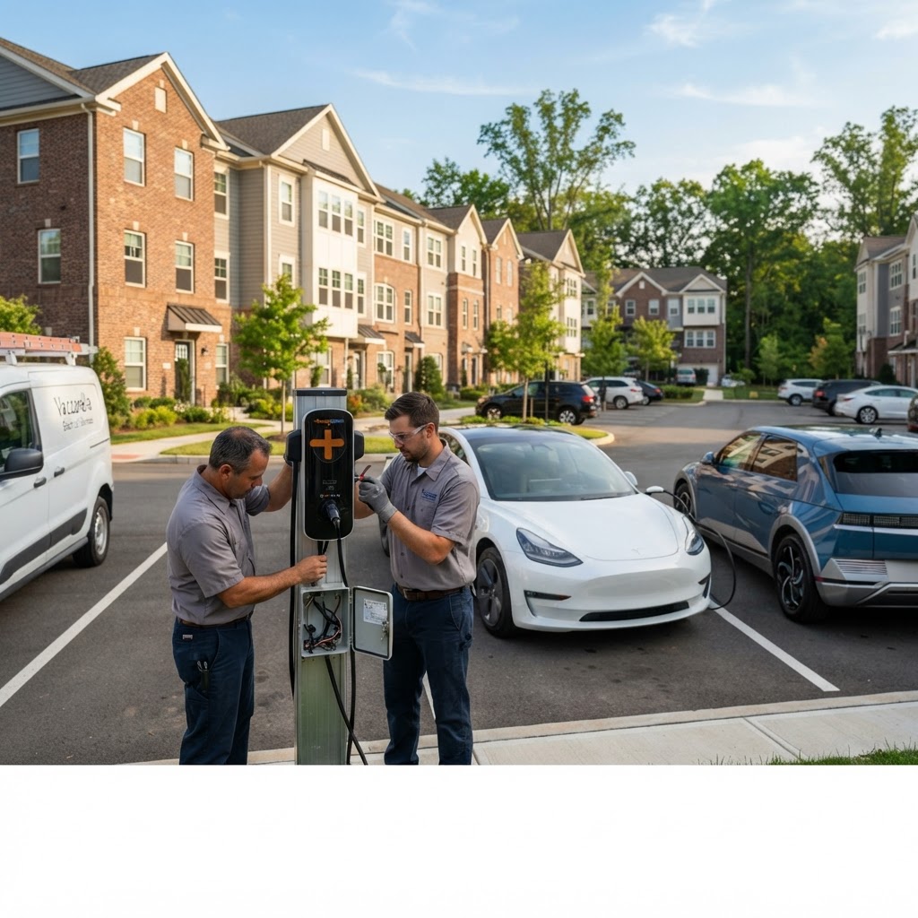 EV Charger Installation for Condos and Townhomes in Northern New Jersey