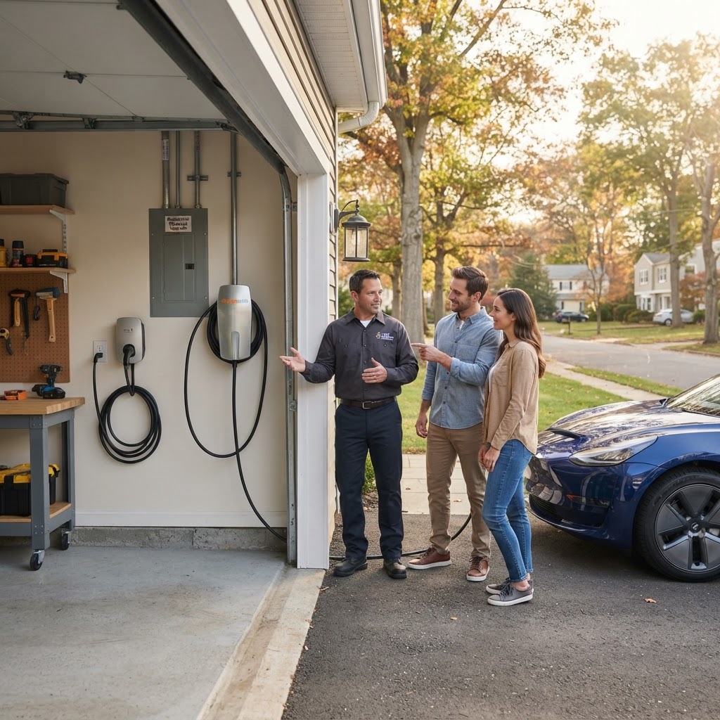 Level 1 vs Level 2 EV Chargers: What Northern New Jersey Homeowners Need to Know