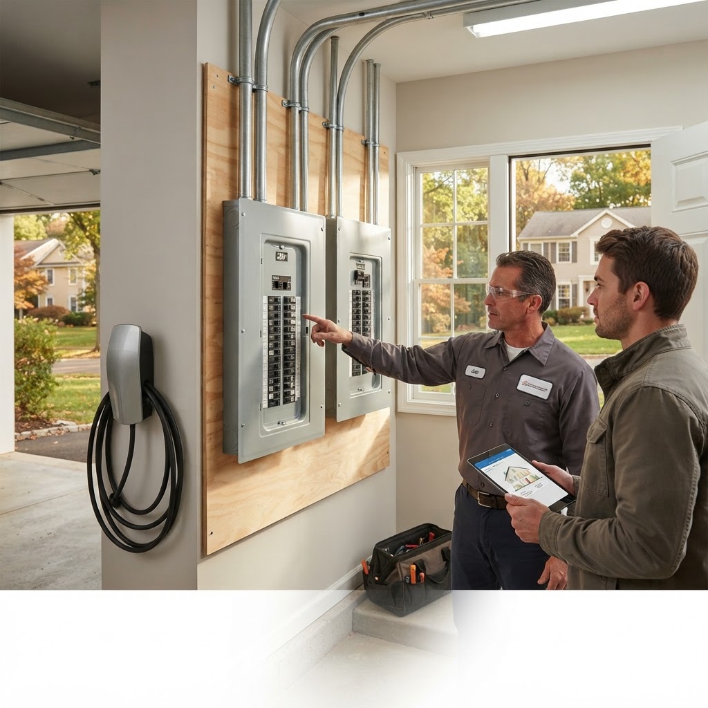 Planning Electrical Capacity for EV Chargers, Generators, HVAC, and Future Appliances in Northern New Jersey