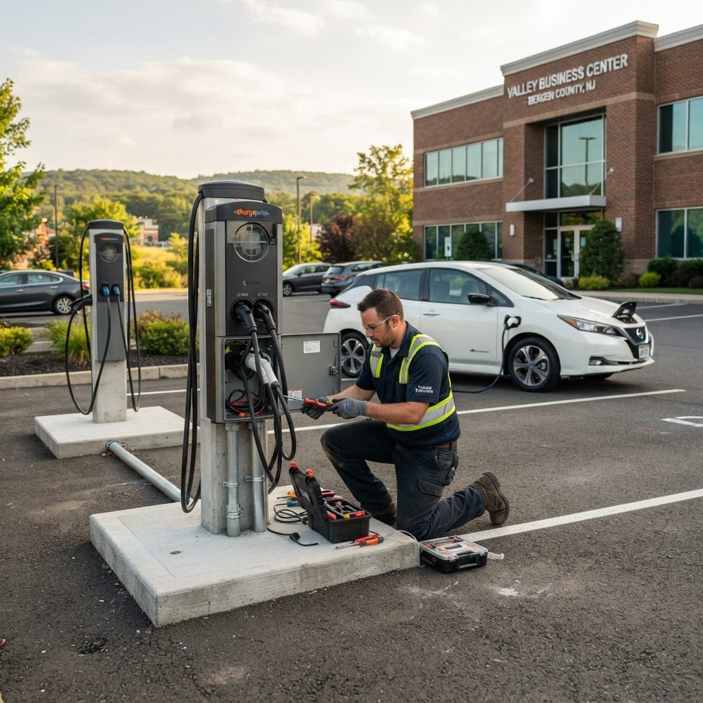 Commercial EV Charger Installation for New Jersey Businesses: A Guide for Northern NJ