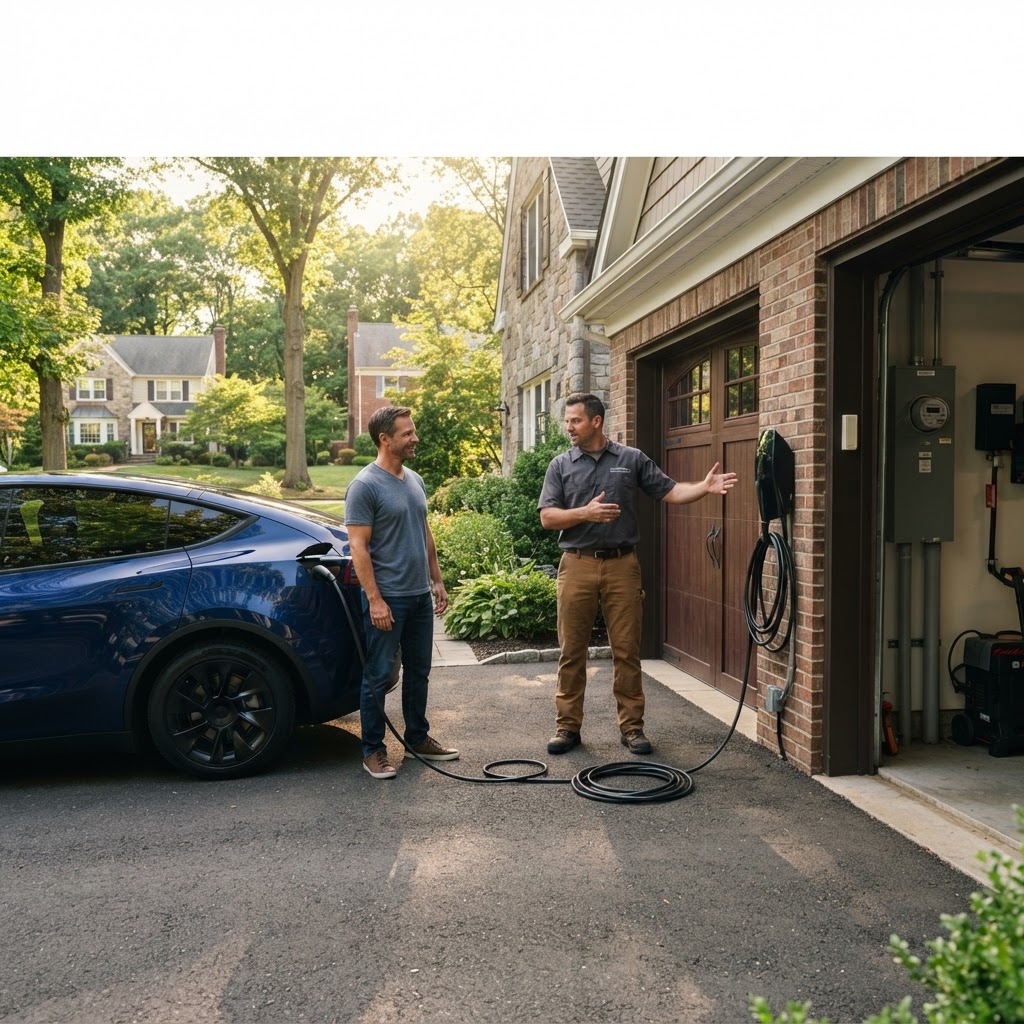 Best Location for a Home EV Charger Installation in Northern New Jersey