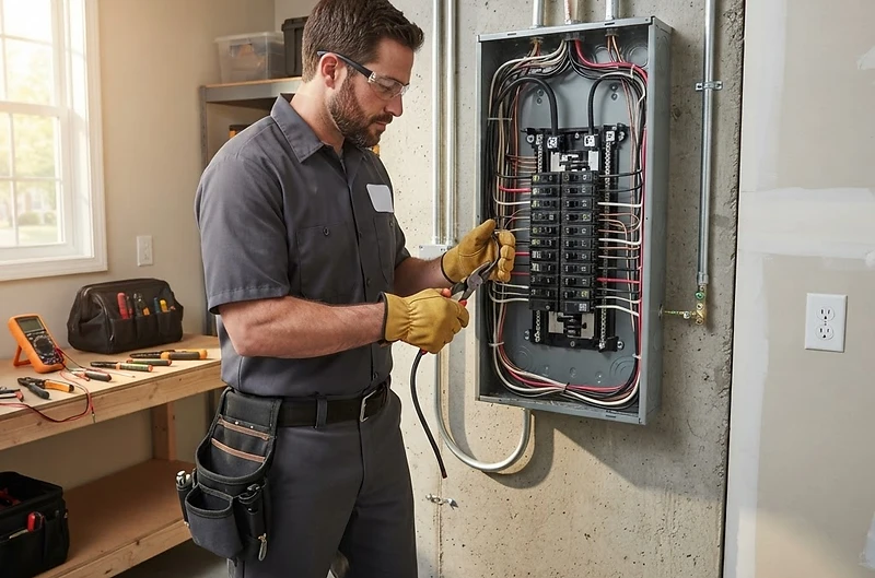 Electrical service panel upgrade by Vaccarella Electrical Services