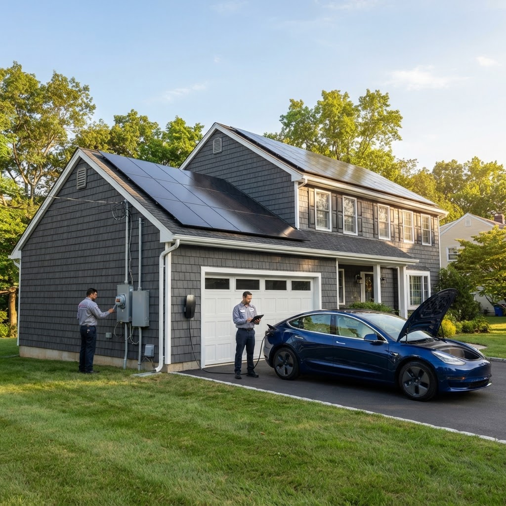 How Home Solar and EV Chargers Can Work Together: The Ultimate Guide for Northern New Jersey Homeowners