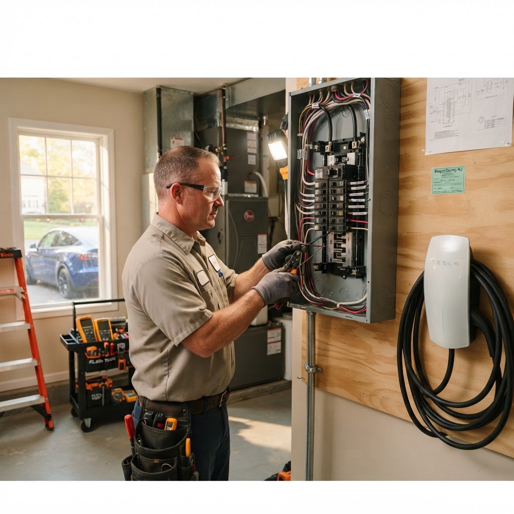 Electrical Upgrades for Central Air, Heat Pumps, and Electric Appliances in Northern New Jersey