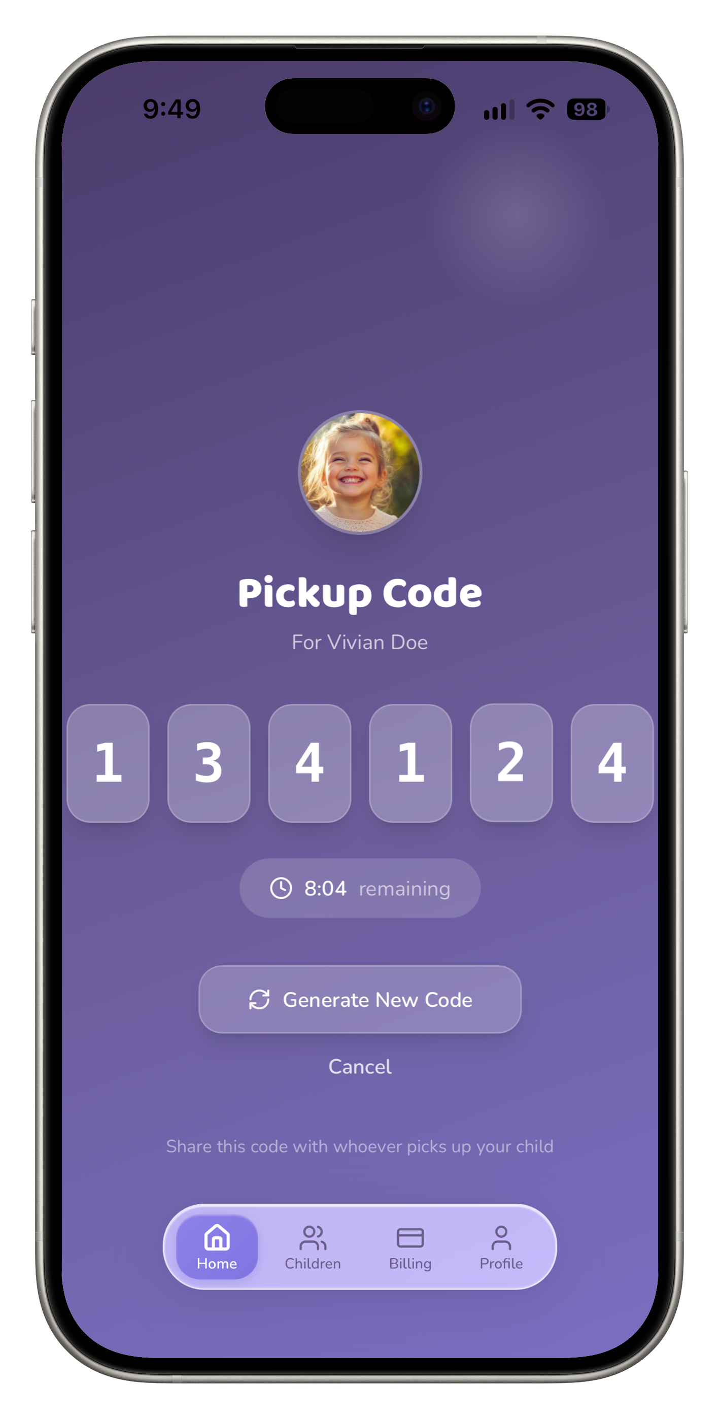Pickup Codes, Right From Your Phone