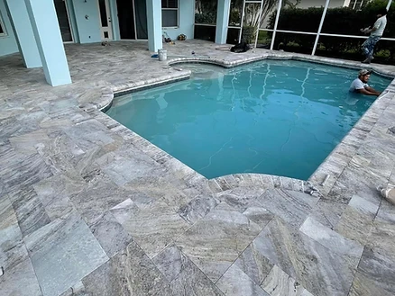 Screened Pool Deck