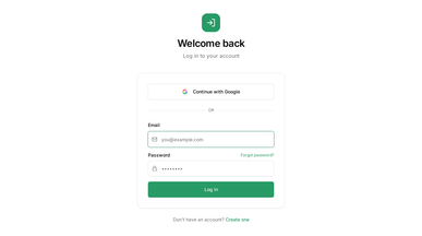 Habit Tracker  template preview