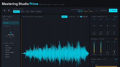SONIC FORGE AUDIO LAB template preview