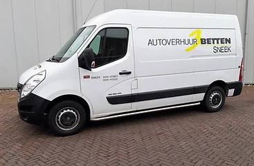 Renault Master bestelauto van 10 m³ uit de verhuurvloot