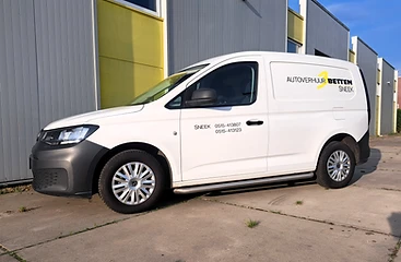 VW Caddy bestelauto van 3 m³ uit de verhuurvloot