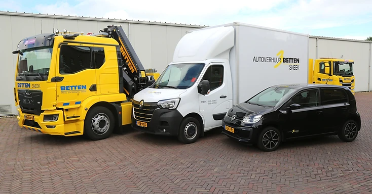 De verhuurvloot van Betten Sneek
