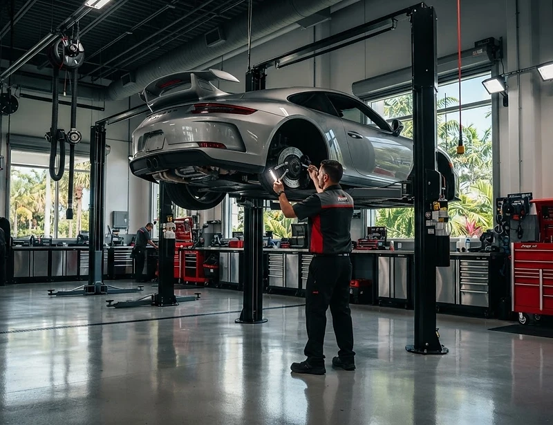 Rite Tire & Auto service bay