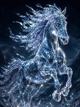 Abstract artistic representation of Unicorn Studios' creative vision