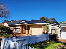Completed dark tiled roof restoration