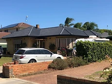 Completed tiled roof restoration