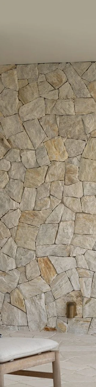 Natural stone wall feature — inspiration photography