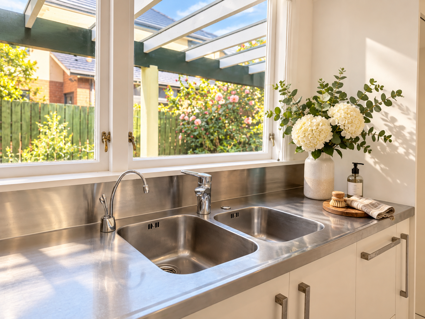 Kitchen — Sink & Garden Window