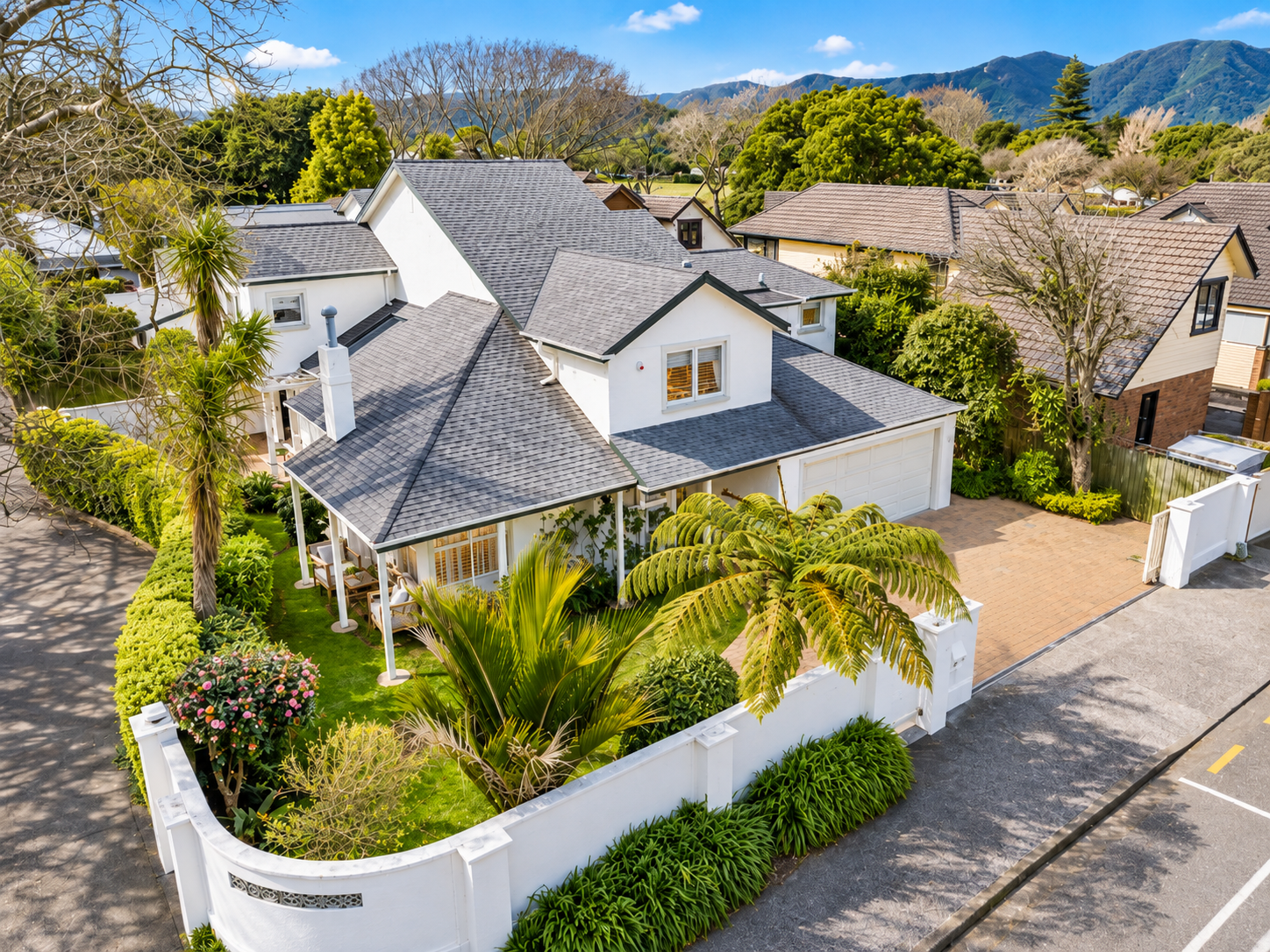 Aerial View — Gardens & Palms