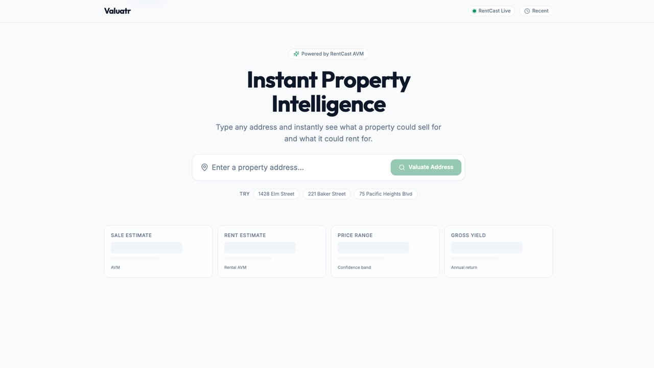Nucci AI Real Estate template preview