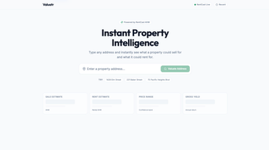 Nucci AI Real Estate template preview